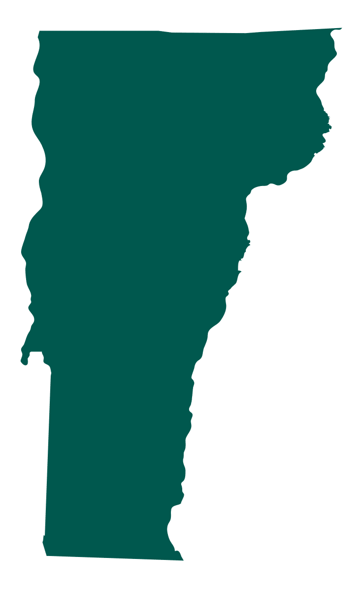 Outline of state of Vermont